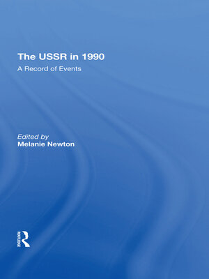 cover image of The Ussr In 1990